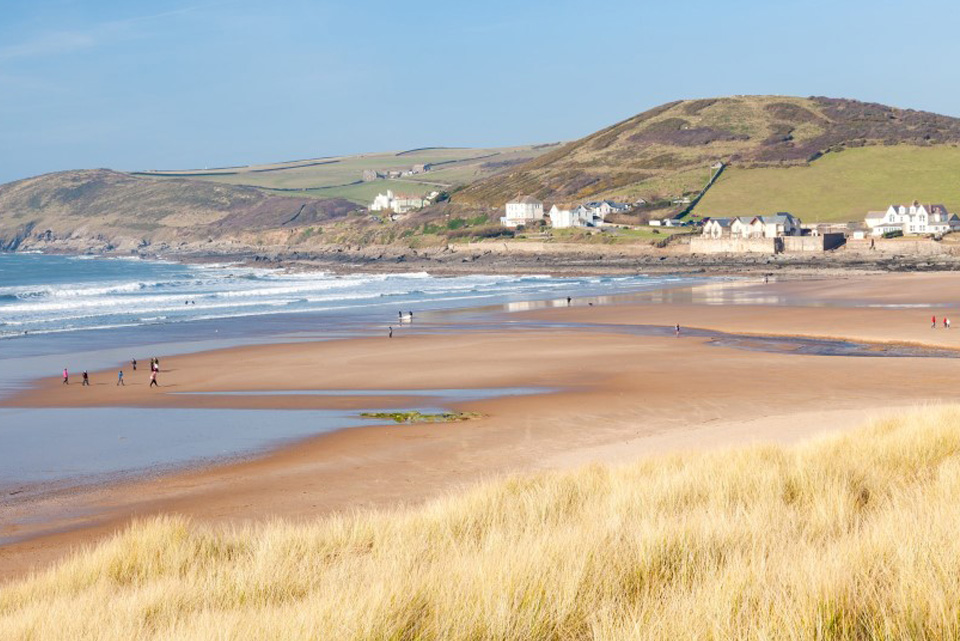 Croyde beach